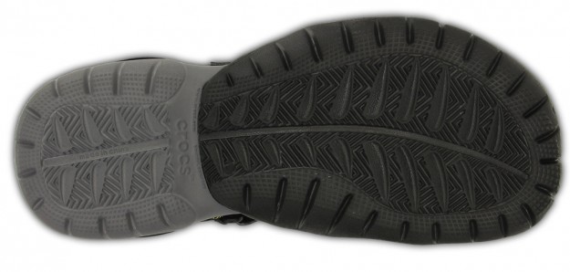 Black Men’s Swiftwater Sandal by Crocs, Sole