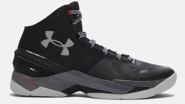 Black Under Armour Curry Two Men’s Basketball Shoe